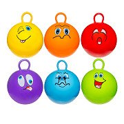 Hüpfballe Ball Lächelndes Gesicht