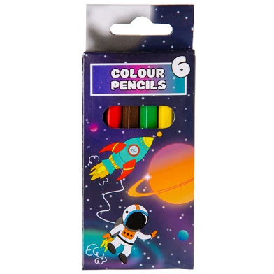 Crayons de couleur Espace, 6 pcs.