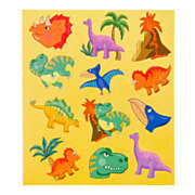 Stickervel Dinosaurus, 12st.