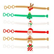 Armbänder Weihnachten, 12er-Set