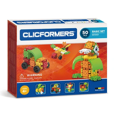 Clicformers Kit de base, 50 pcs.