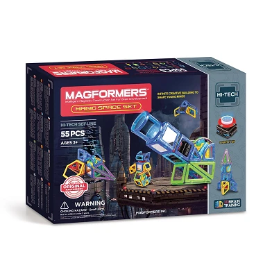 Magformers Magic Space Set, 55dlg.