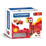 Clicformers Craft Set Rood, 25dlg.