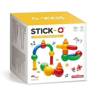 Ensemble Stick-O Basic, 10 pièces.