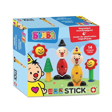 Ensemble de jeu Stick-O Bumba , 14 pièces.