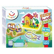 Spaghettiez 3D Art Flexible Building Sticks, 160 Stk.