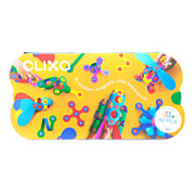 Clixo Magnetisches Bauspielzeug Rainbow Pack, 42Stk.