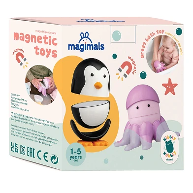 Magimals Wiably Wobly Sealife Magnetisches Spielzeug