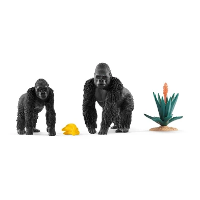 schleich Etende Gorilla's