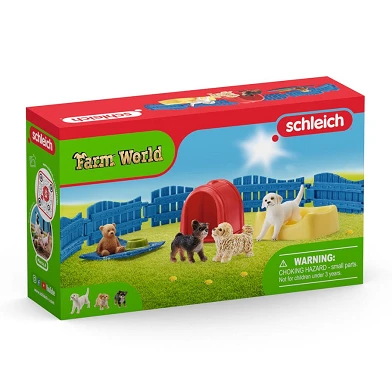 Schleich FARM WORLD Welpenhaus 42480