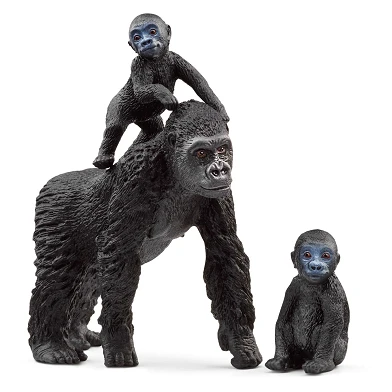 Schleich WILDLIFE Famille de gorilles 42601