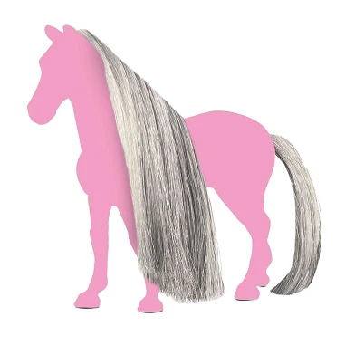 Schleich HORSE CLUB Hair Beauty Pferde Grau 42652
