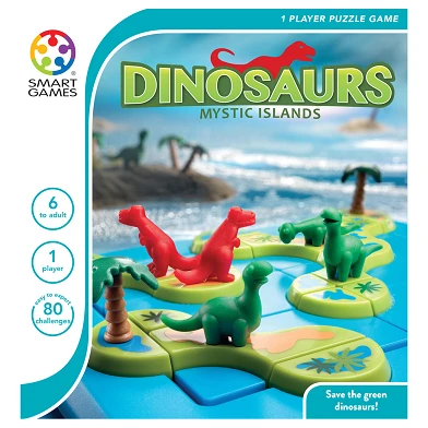 SmartGames Dinosaures Îles mystérieuses