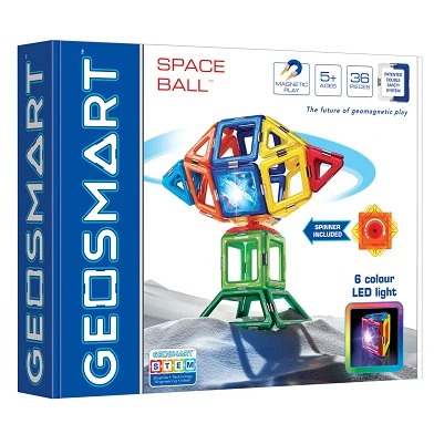 GeoSmart Space Ball Magnetisches Bauspielzeug, 36dlg.