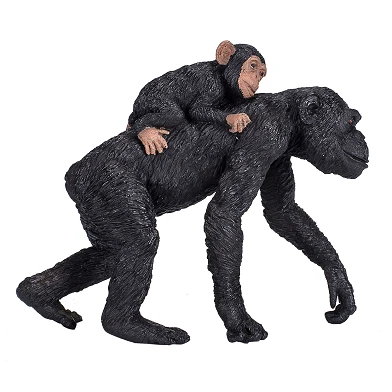Mojo Wildlife Chimpanzé avec bébé - 387264
