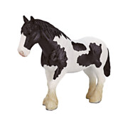 Mojo Horse World Clydesdale Pferd Schwarz-Weiß - 387085