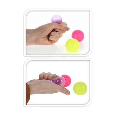 Squeeze Ball Sticky Color, 3er-Set