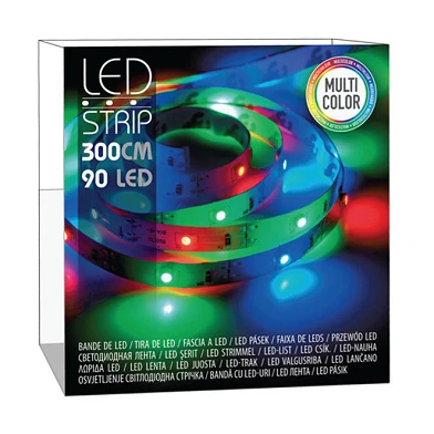 LED-Streifen 90Led Mehrfarbig, 300cm