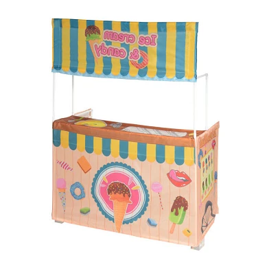 Tente de jeu pour enfants Stand de glaces Shop, 123 cm