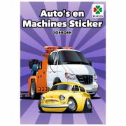 Auto’s en Machines Sticker Doeboek