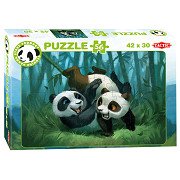 Panda-Sternen-Puzzle - Spielzeit, 56 Teile
