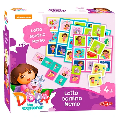 Dora Loto, Domino, Mémo - 3en1
