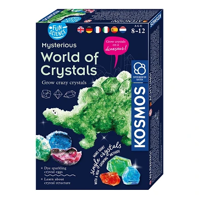 Ensemble d'expériences Kosmos World of Crystals