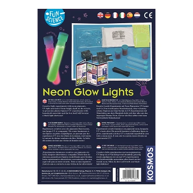 Kosmos Neon Glow Experimenten