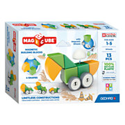 Geomag Magicube 4 Shapes Recycled Wheels, 13 Stk.