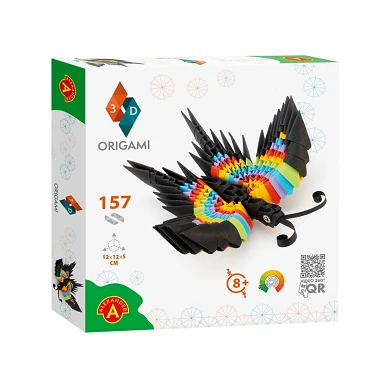 ORIGAMI 3D - Schmetterling, 154 Stück.