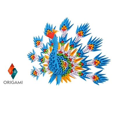 ORIGAMI 3D - Paon, 549 pcs.