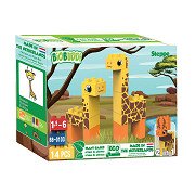 BiOBUDDi Wildlife Steppe Baukasten, 14-tlg.