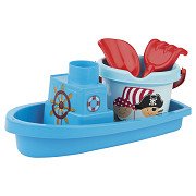 Strand Set Piratenboot