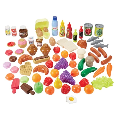 Ecoiffier 100 % Chef Toy Food, 75 Stück.