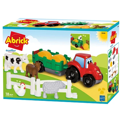 Tracteur Abrick avec remorque