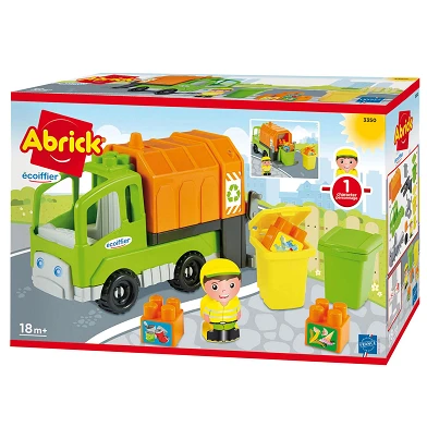 Camion poubelle Abrick avec accessoires