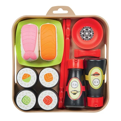 Ecoiffier Play Food Sushi Play Set, 14 pièces.