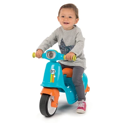 Smoby Scooter Ride On Blauw