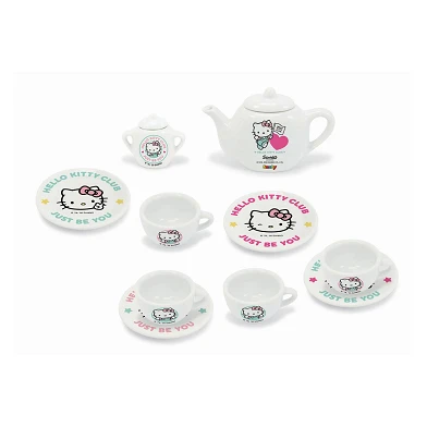 Service à thé en porcelaine Smoby Hello Kitty , 12 pcs.