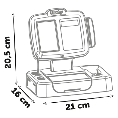 Caisse enregistreuse Smoby avec accessoires, 30 pcs.