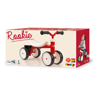 Voiture Porteuse Smoby Rookie Rouge