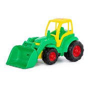 Polesie Traktor mit Schaufel Grün