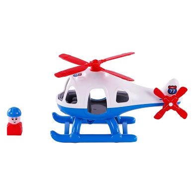 Hélicoptère Cavallino avec figurine de jeu