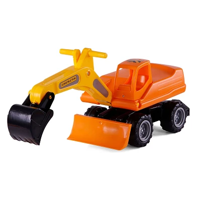 Cavallino Mega Excavator Walking Car Orange, 79 cm