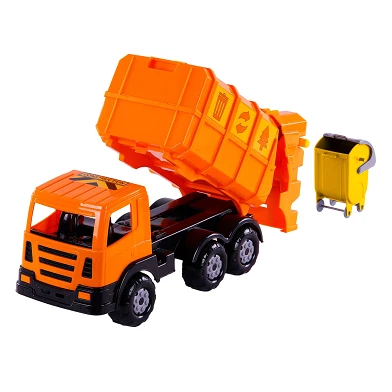 Cavallino XL Camion Poubelle Orange, 42 cm