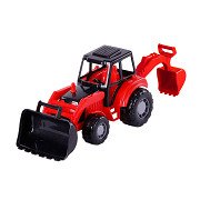Cavallino Junior Excavatrice Tracteur Rouge