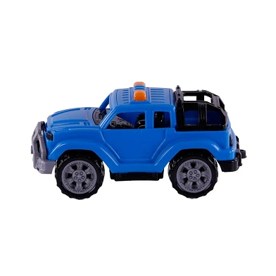 Cavallino Trendy Jeep Bleu, 22 cm