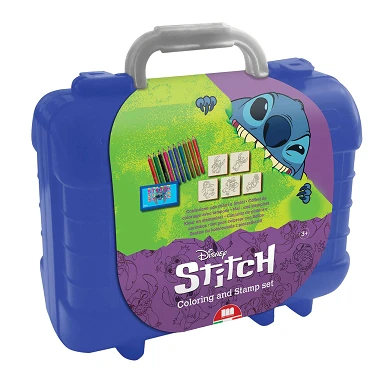 Reise-Stempel- und Malkoffer von Stitch