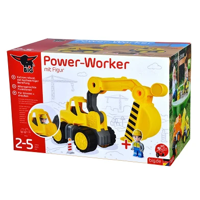 BIG Power Worker Midi-Bagger mit Figur