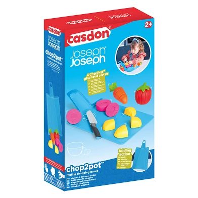 Ensemble de nourriture pour jouets Casdon Joseph Josheph Chop2pot, 16 pièces.